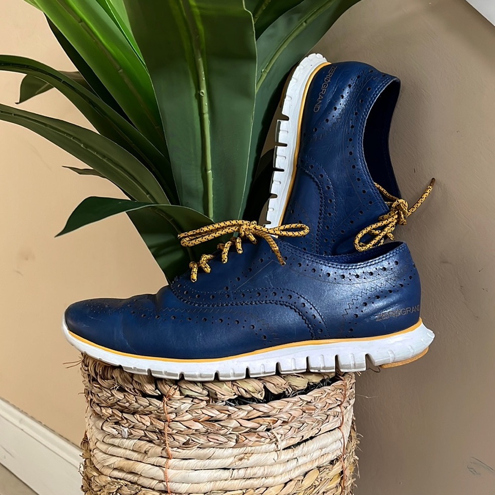 Cole Haan ZEROGRAND Leather Wingtip Sneaker